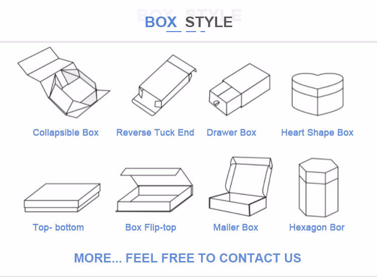 Wholesale Custom Folding Paper Box Packaging Cosmetic Art Paper Eyelash Cardboard Paper Shipping Gift Box