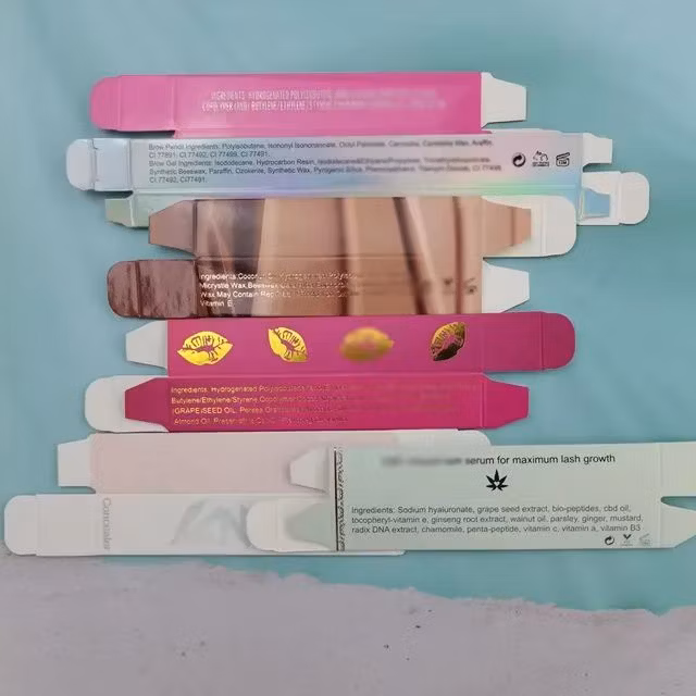 Luxury Cosmetic Packaging Carton Manufacturer for Foundation, Eyebrow Pencil, Eyebrow Powder, Mascara, Eyeliner, , Blush, Packaging