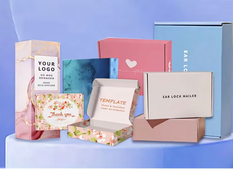 Lid and Base Box for 100ml 50ml Luxury Perfume Bottle with Box Packaging with Velvet Insert Men Perfume