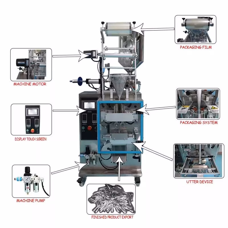 Kefai China Automatic Sachet Cream Packaging Machine for Cosmetic