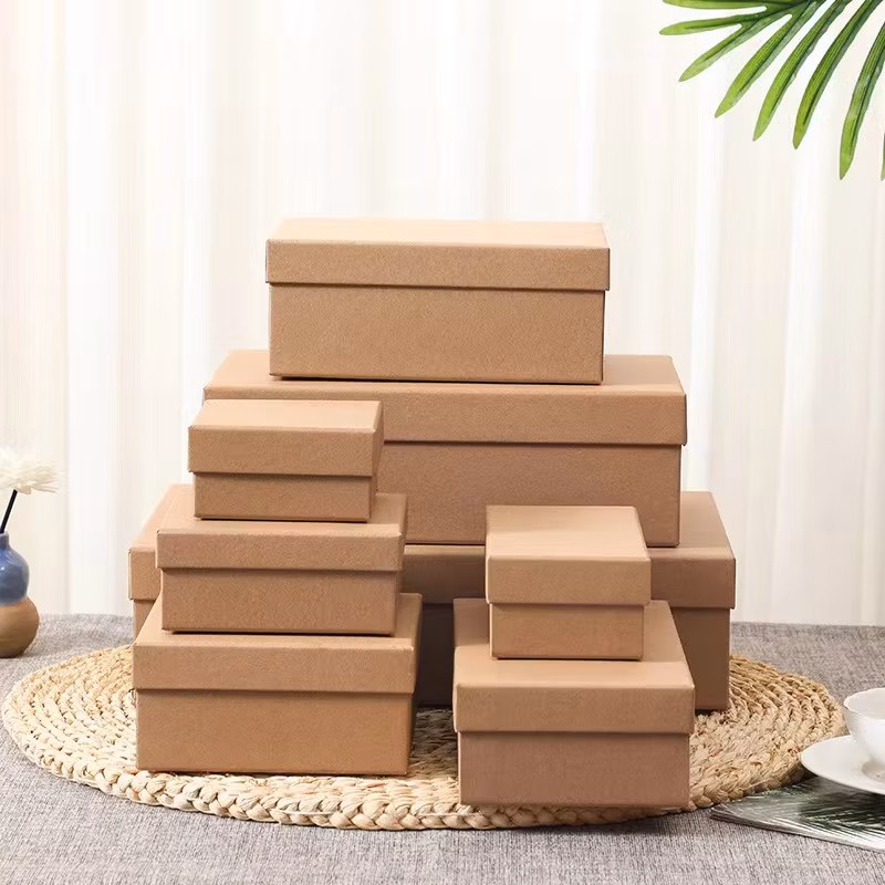 Wholesale Lid and Base Box Gift Packaging Empty Box