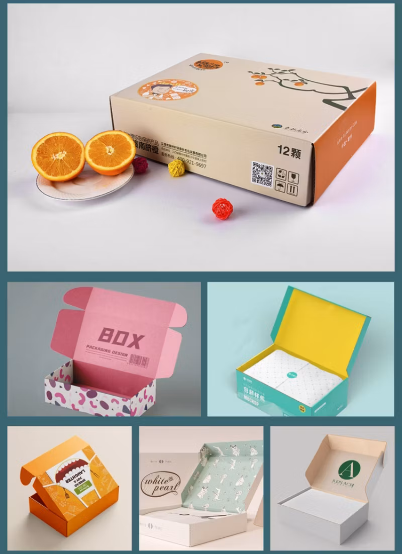 Airplane Box Type Shoes Cosmetics Packaging Courier Delivery Mailer Box